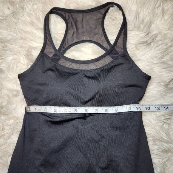 New Fabletics Tropez Mesh Cutout Bodycon Mini Dress - Picture 5 of 12